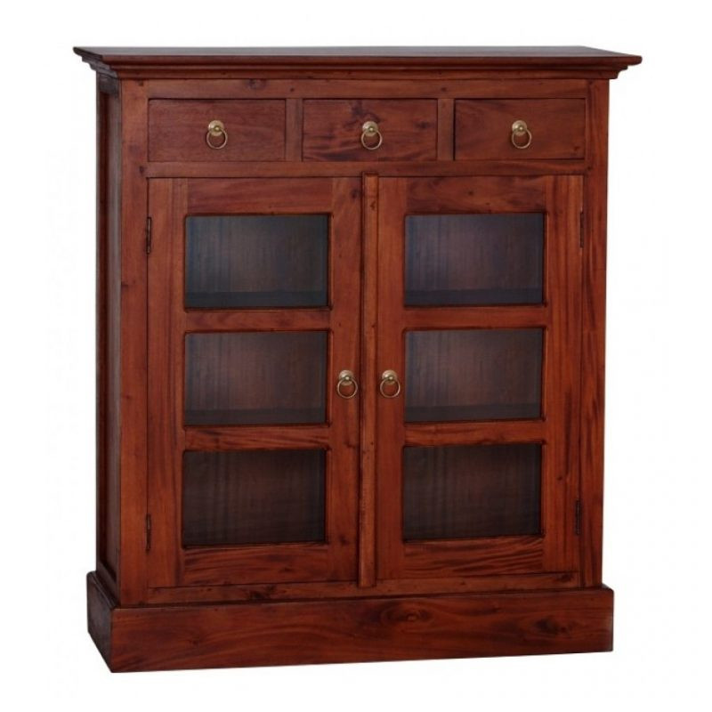 CT 3 Drawer Small Display Cabinet