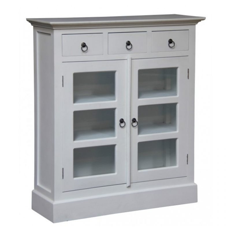 CT 3 Drawer Small Display Cabinet
