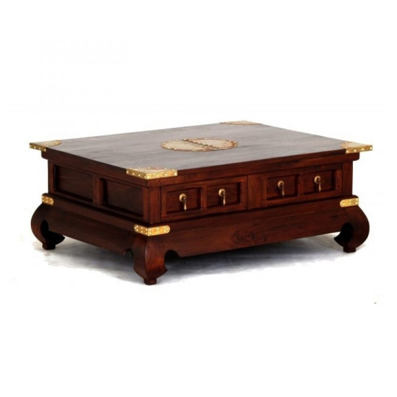 CT 4 Drawer Chinese Coffee Table – 100 x 80 cm