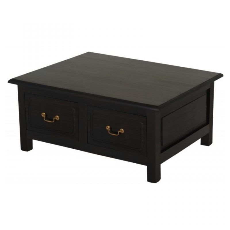 CT 4 Drawer Straight Leg Coffee Table