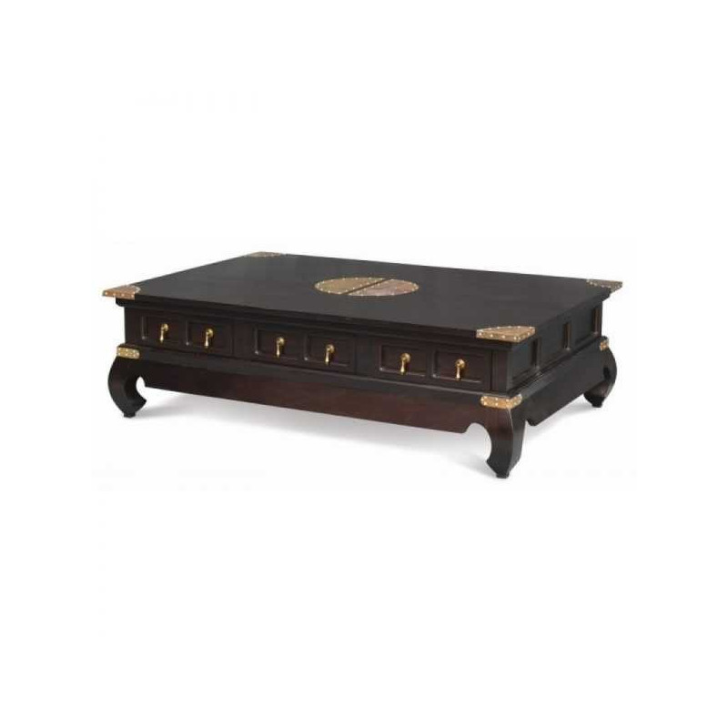 CT 6 Drawer Chinese Coffee Table