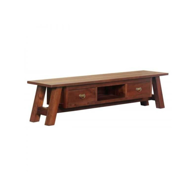 CT Japanese 2 Drawer Entertainment Unit