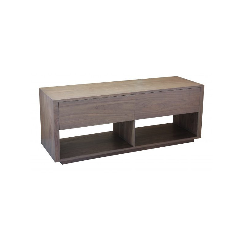CT Oscar 2 Drawer Entertainment Unit (Latte)