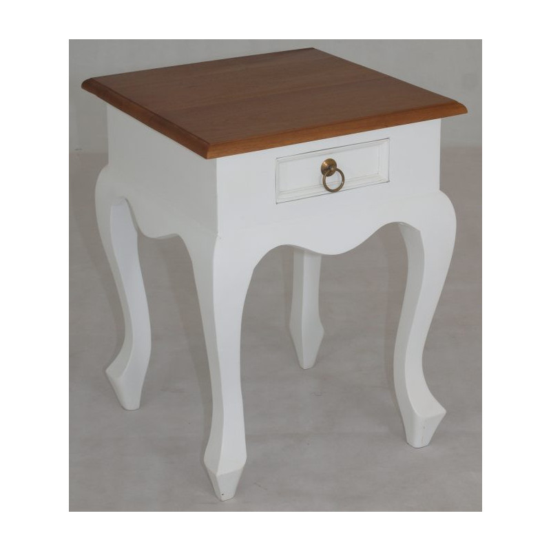 CT Queen Ann 1 Drawer Lamp Table