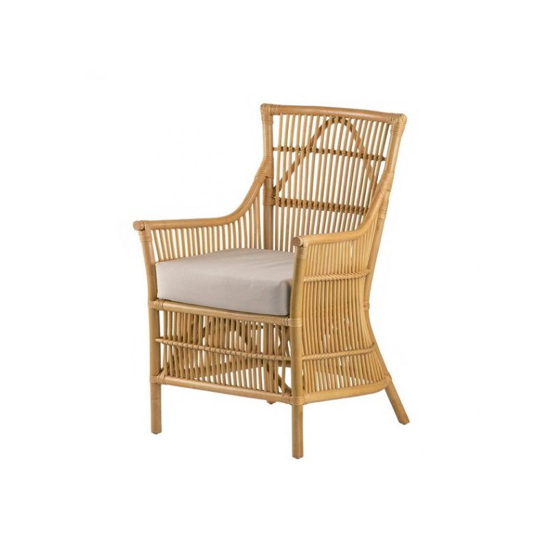DA Caloundra Rattan Armchair w/cushion