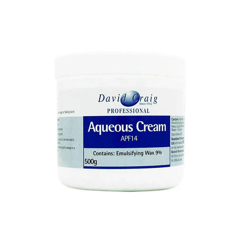 David Craig Aqueous Cream APF DC 500g