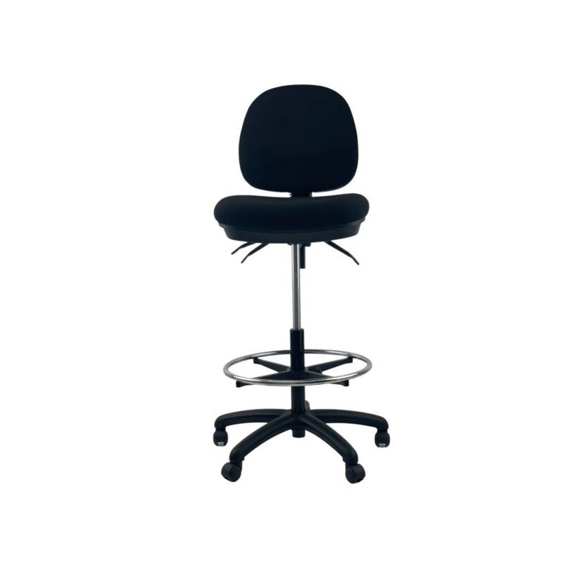 DAZE Medium Back Handwheel Footrest Drafting Office Chair