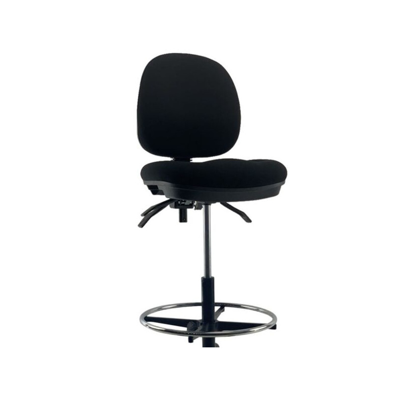 DAZE Medium Back Wide Seat Drafting Office Chair