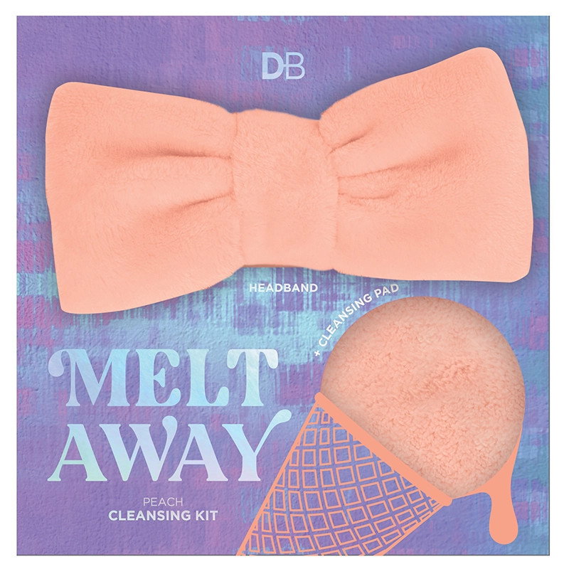DB Cosmetics Melt Away Cleansing Kit Peach