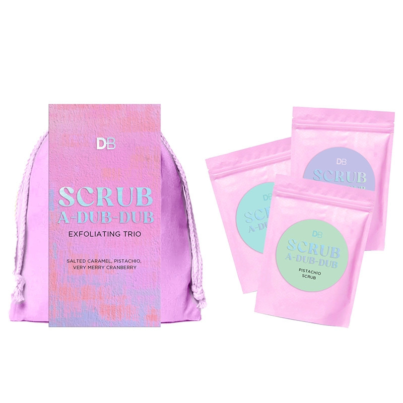 DB Cosmetics Scrub-a-dub-dub Exfoliating Trio