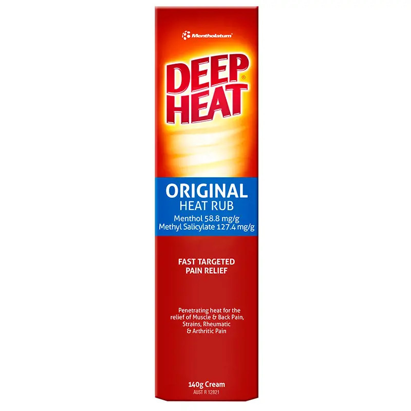 Deep Heat Regular Pain Relief 140g