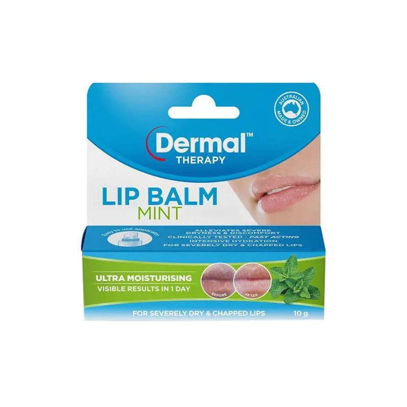 Dermal Therapy Lip Balm Mint 10g