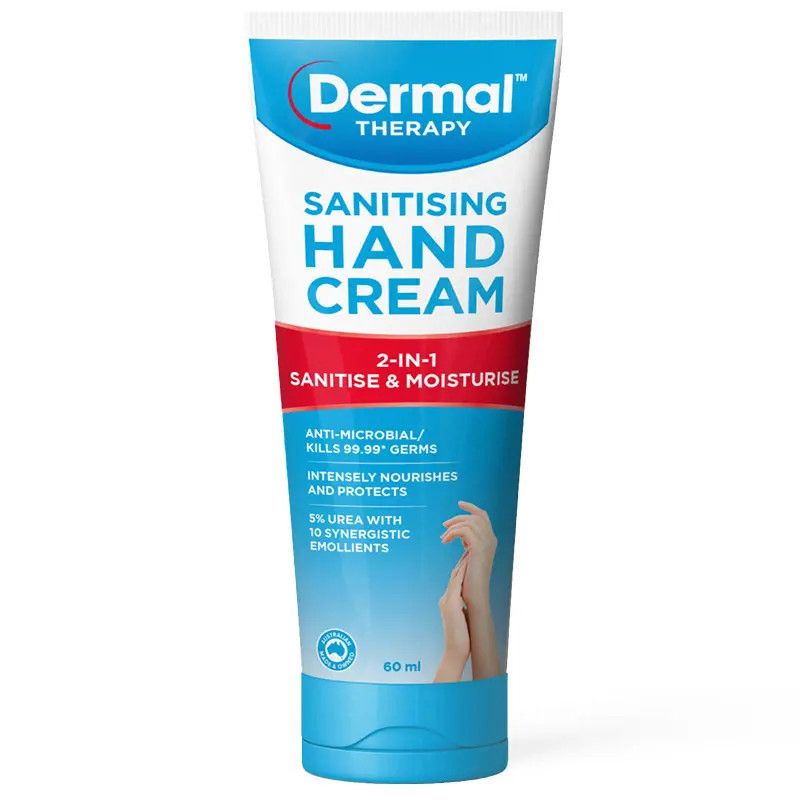 Dermal Therapy Sanitising Hand Cream 60ml