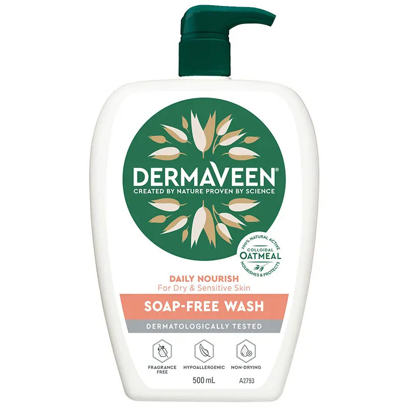 Dermaveen Daily Nourish Soap Free Wash 500ml