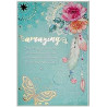 Boho Amazing Greeting Card Lisa Pollock
