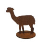 Alpaca Stand Garden Art