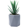 Artificial Plant Grey Pot