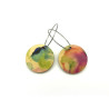 25 Round Summer Reversible Earrings