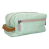 Cosmetic Case Mint Medium Twin Zip Up
