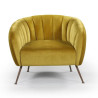 BT Monica Arm Chair with Velvet Fabric