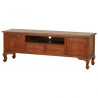 CT 2 Door 2 Drawer Queen Ann Entertainment Unit