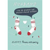 Anniv Husband So Happy We Found Each Other Greeting Card