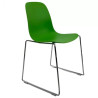 BROOKLYN Forest Green Ergonomic Visitor Chair