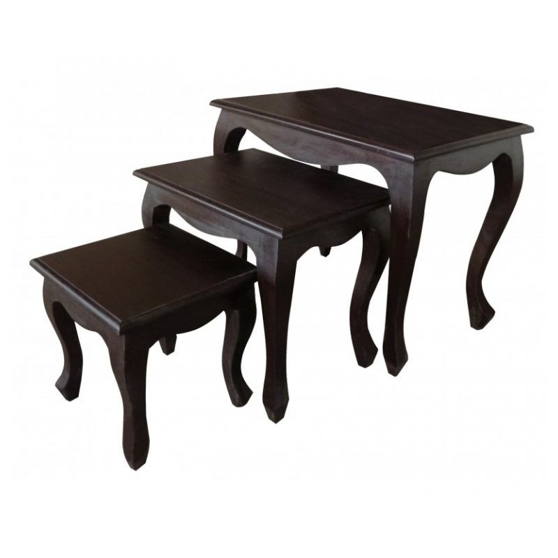 CT Queen Ann Nest of Table
