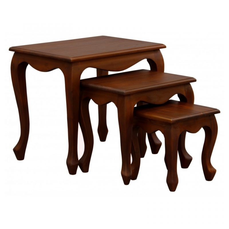 CT Queen Ann Nest of Table