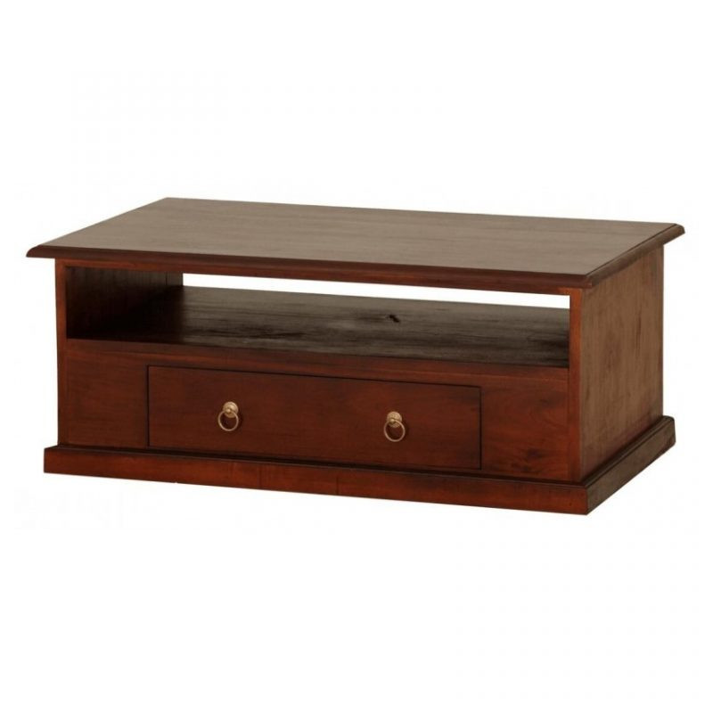 CT Tasmania 2 Drawer Coffee Table