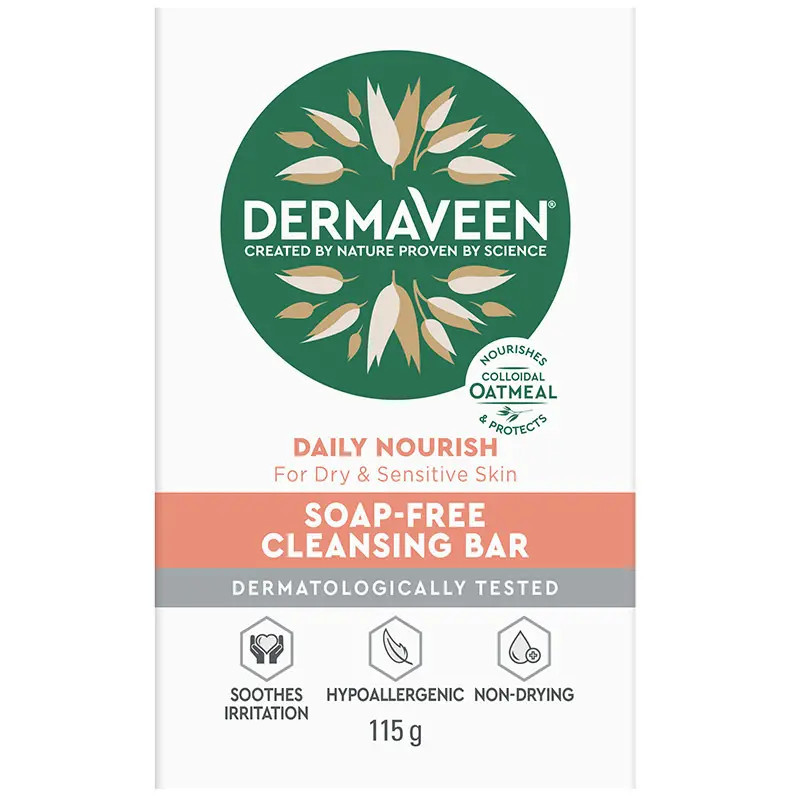 Dermaveen Soap Free Cleansing Bar 115g