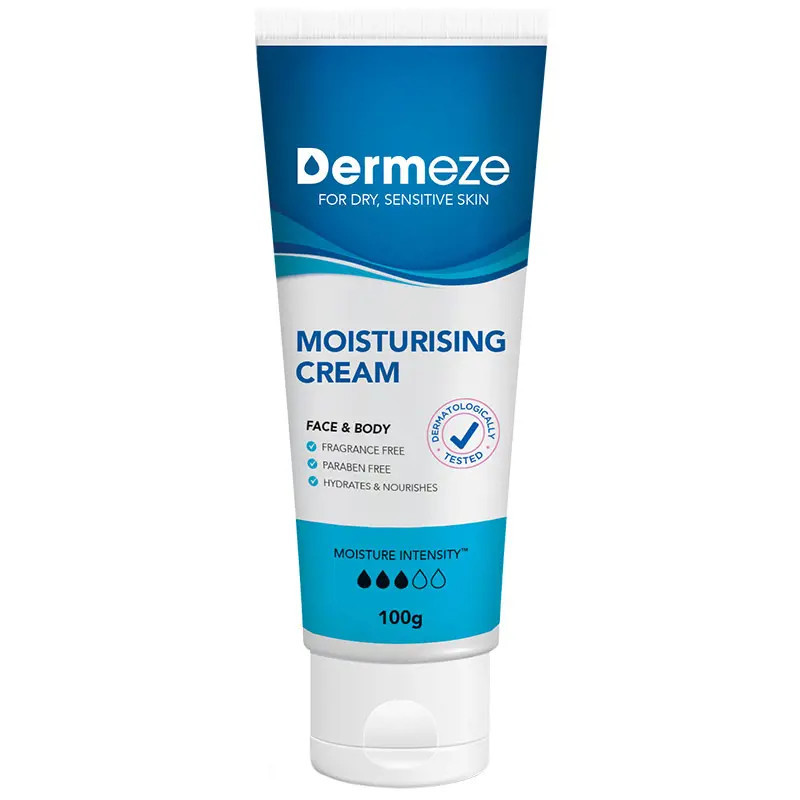 Dermeze Moisturising Cream Tube 100g