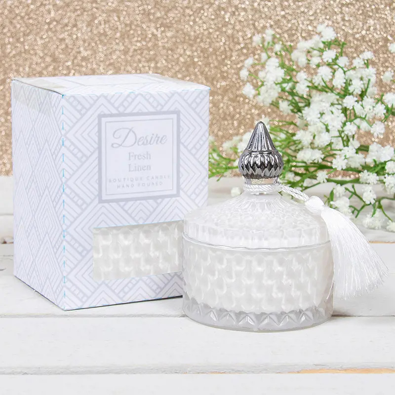 Desire Fresh Linen Soy Candle