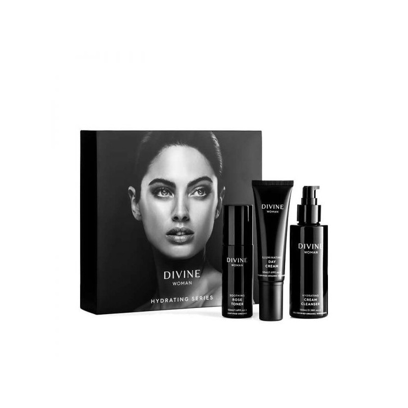 Divine Woman Hydrating Series Package (Includes toner, day cream & cleanser)