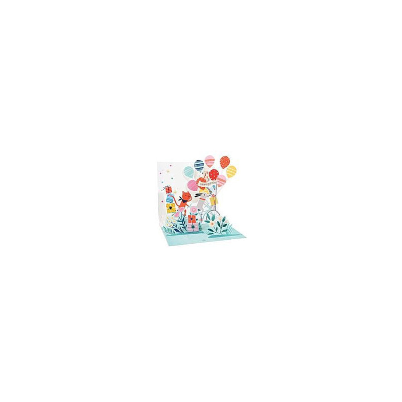 Dog and Cat Bike Greeting Card Treasures