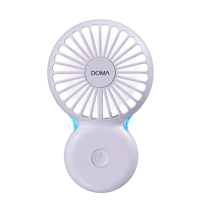 Doma UV Glossy Pocket Slim Fan - White