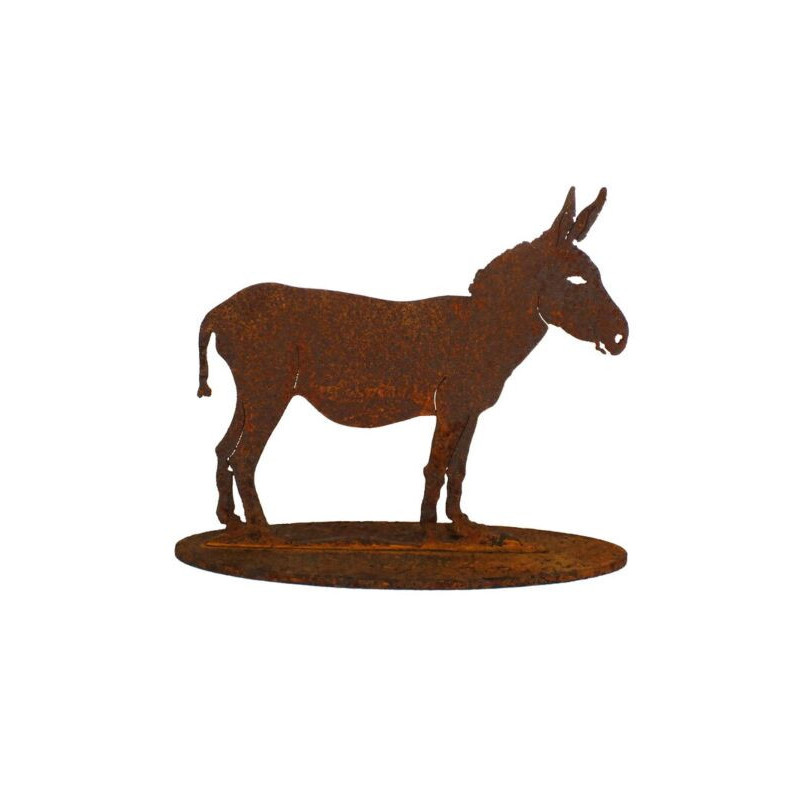 Donkey Stand Small Garden Art