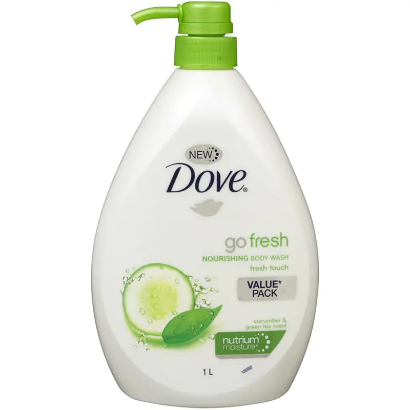Dove Fresh Touch Cucumber & Green Tea Scent Body Wash 1 Litre