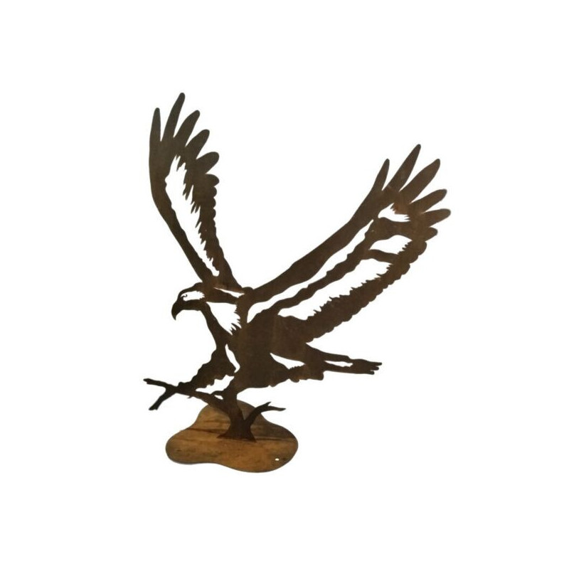 Eagle Medium Garden Art Stand