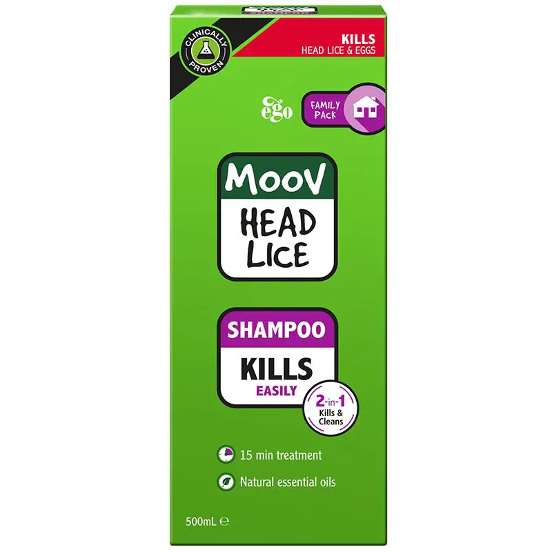 Ego MOOV Head Lice Shampoo 500ml