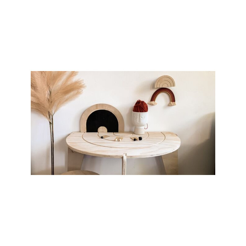 Ekokids Rain & Beau Table & Stool
