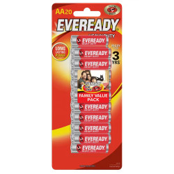 Energizer Eveready Heavy Duty AA 20 Pack