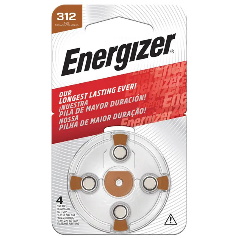 Energizer Hearing Aid Az312 Dpa4 Ez 4 Pack