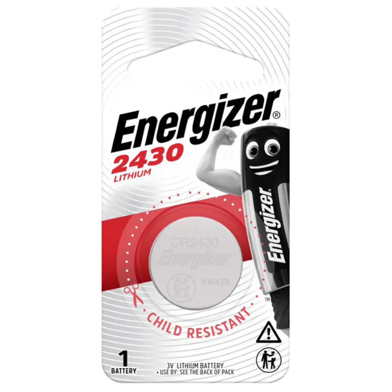 Energizer Lith Ecr2430 3.0V 1 Pack