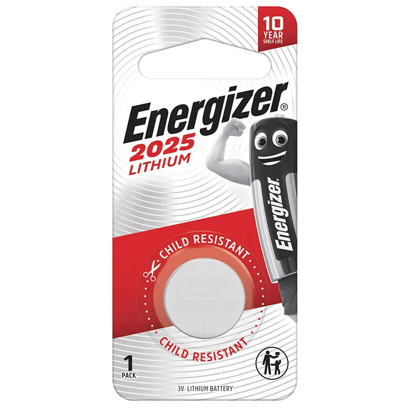 Energizer Lithium Ecr2025 3.0V 1 Pack