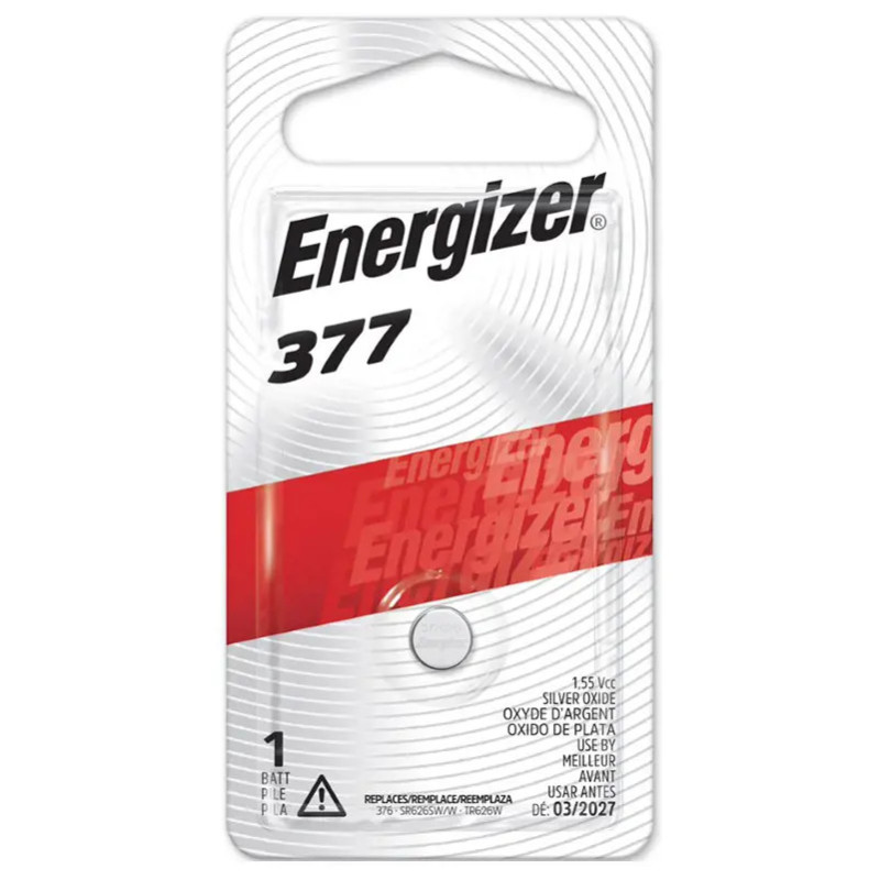 Energizer Watch 377 1.55V cc 1 Pack