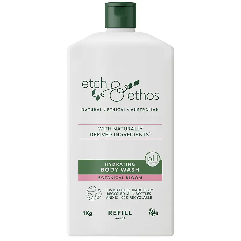 Etch & Ethos Hydrating Body Wash Botanical Bloom 1 Litre