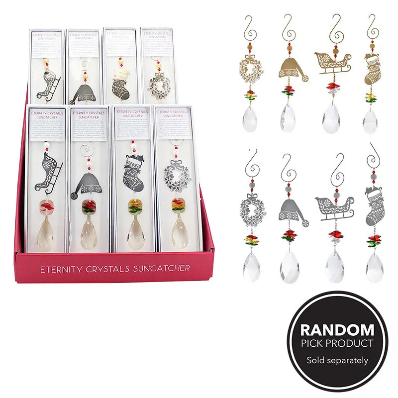 Eternity Christmas Crystals Suncatcher - Sold Separately