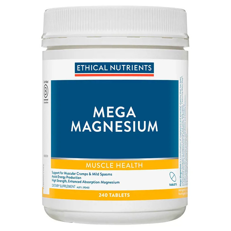 Ethical Nutrients Mega Magnesium 240 Tablets