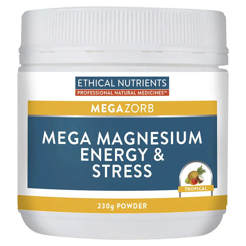 Ethical Nutrients MegaZorb Mega Magnesium Energy & Stress 230g Powder